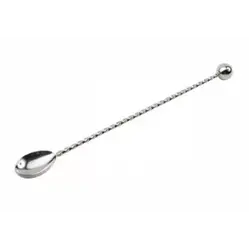 Ложка барная с шариком, P.L. - Kingtex, 28 см
