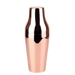 Шейкер  французский, P.L. - Kingtex,  400 мл, с медным покрытием