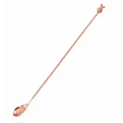 Ложка барная Ананас, P.L.- Barbossa, 43 см, медный цвет