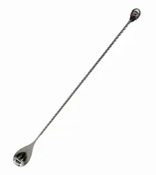 Ложка барная Череп, P.L.- Barbossa, 43 см,  черный цвет