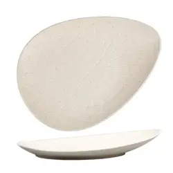 Тарелка плоская P.L. Proff Cuisine, Elephant Ivory, 32х24 см