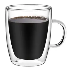 Набор кружек 2 шт, двойные стенки, P.L. Proff Cuisine, 400 мл