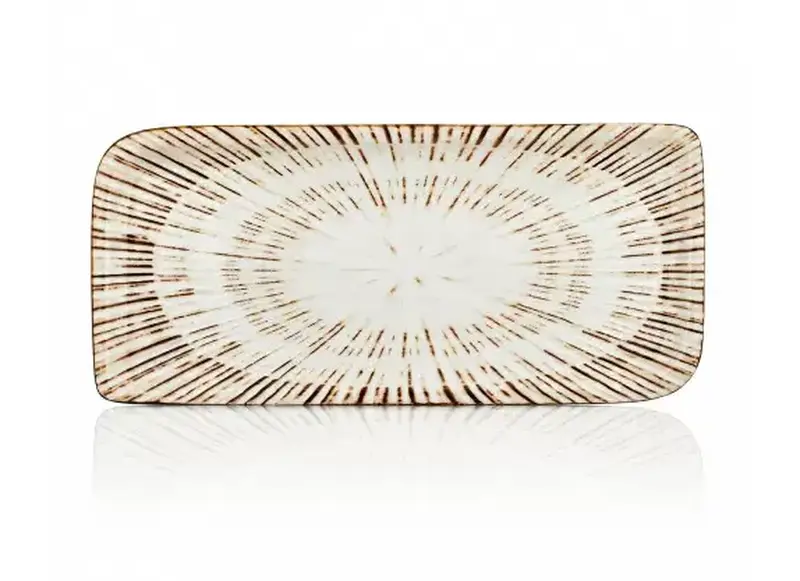 Блюдо прямоугольное, By Bone, Legna, 24*15 см