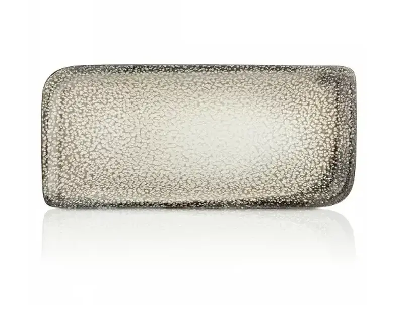 Блюдо прямоугольное, By Bone, Tinta Spazio, 25*15 см