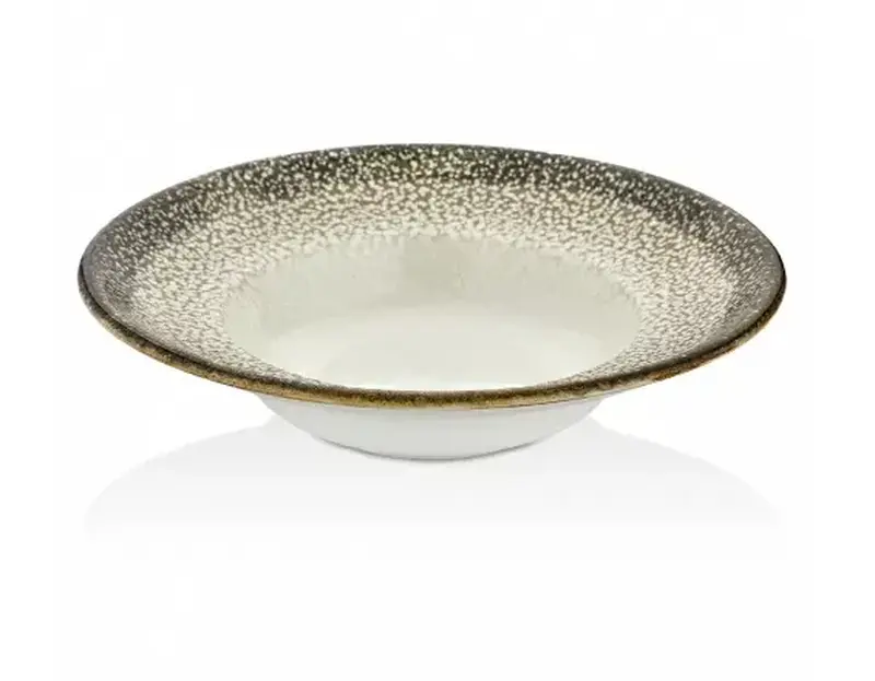 Тарелка для супа,пасты, By Bone, Tinta Spazio, 400 мл, 25 см, серая