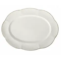 Блюдо овальное,  Aristocrat-Gold, Noble, 30 см