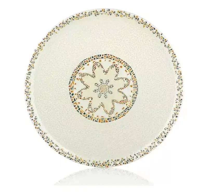 Тарелка круглая, By Bone, TESSERA, 17 cм