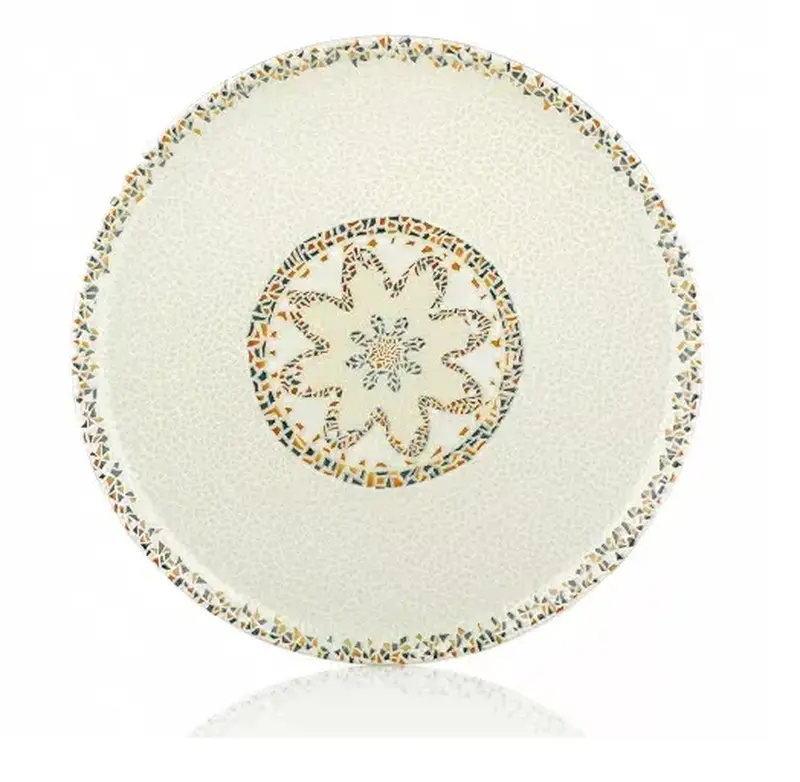 Тарелка круглая, By Bone, TESSERA, 25 cм
