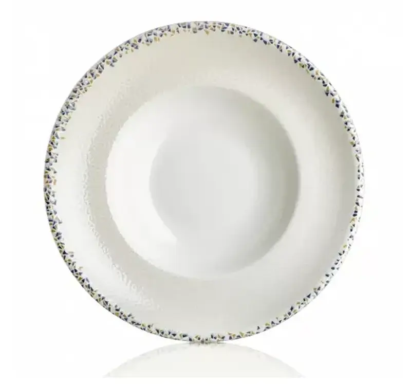 Тарелка для пасты, By Bone, TESSERA, 400мл, 25 cм, бежевая