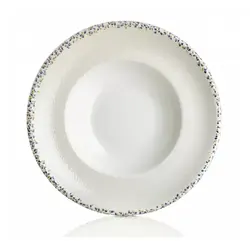 Тарелка для пасты, By Bone, TESSERA, 400мл, 25 cм, бежевая