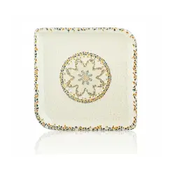 Тарелка квадратная, By Bone, TESSERA, 23*23 см