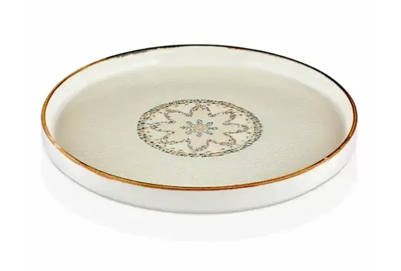 Тарелка круглая с бортом, By Bone, TESSERA, 19 cм