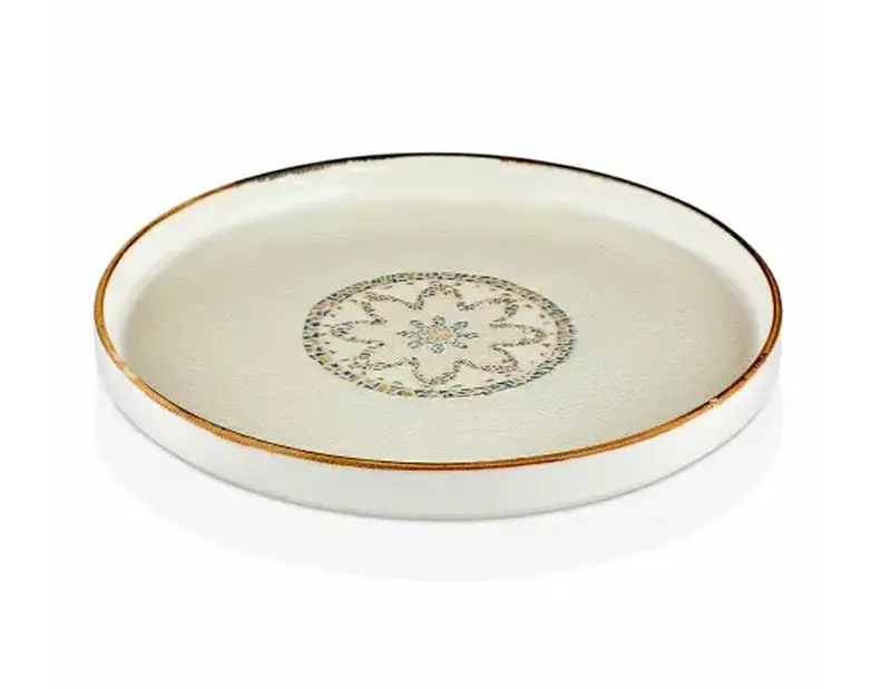 Тарелка круглая с бортом, By Bone, TESSERA, 27 cм