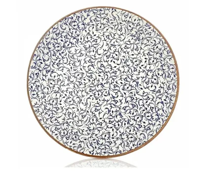 Тарелка плоская, By Bone, Tinta Edera, 17 cм