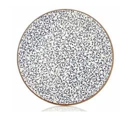 Тарелка плоская, By Bone, Tinta Edera, 17 cм