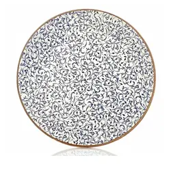 Тарелка плоская, By Bone, Tinta Edera, 23 см