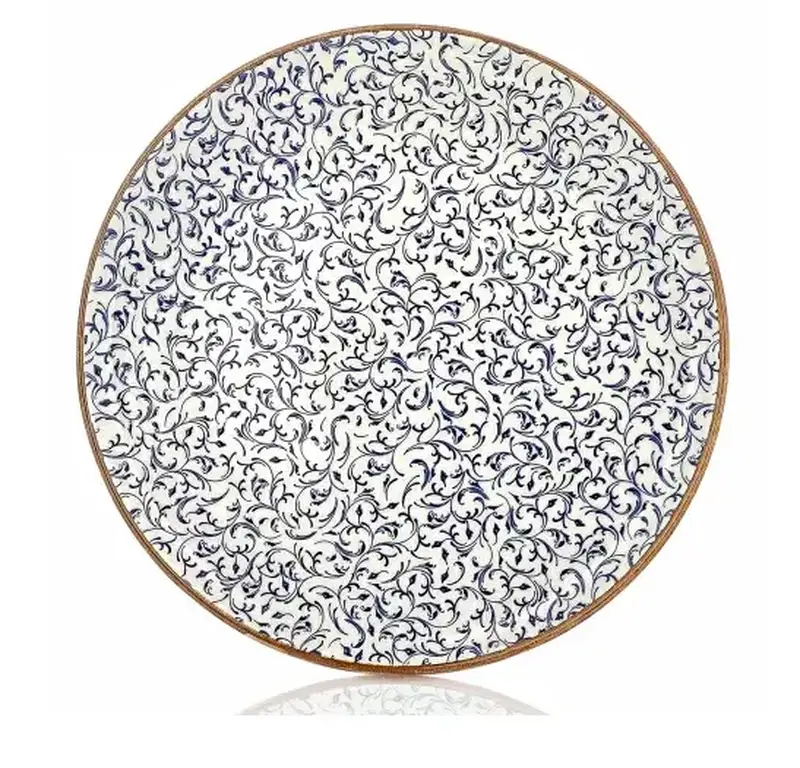 Тарелка плоская, By Bone, Tinta Edera, 27 см