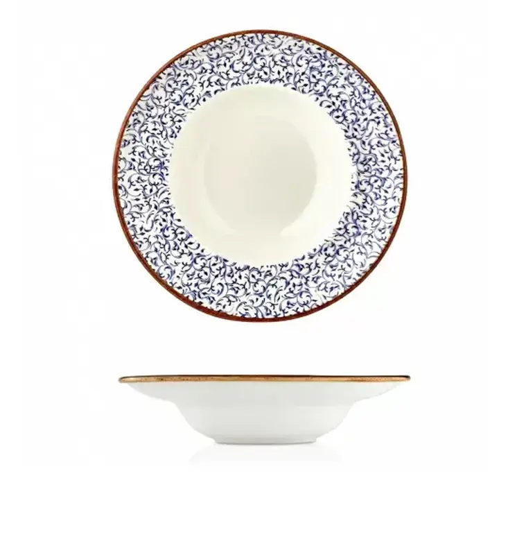 Тарелка для пасты, супа, By Bone, Tinta Edera, 27 cм, 500 мл