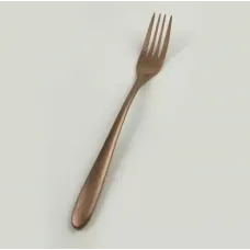 Вилка столовая, P.L., Alessi-Copper, 21,2x2,4 см, медный цвет