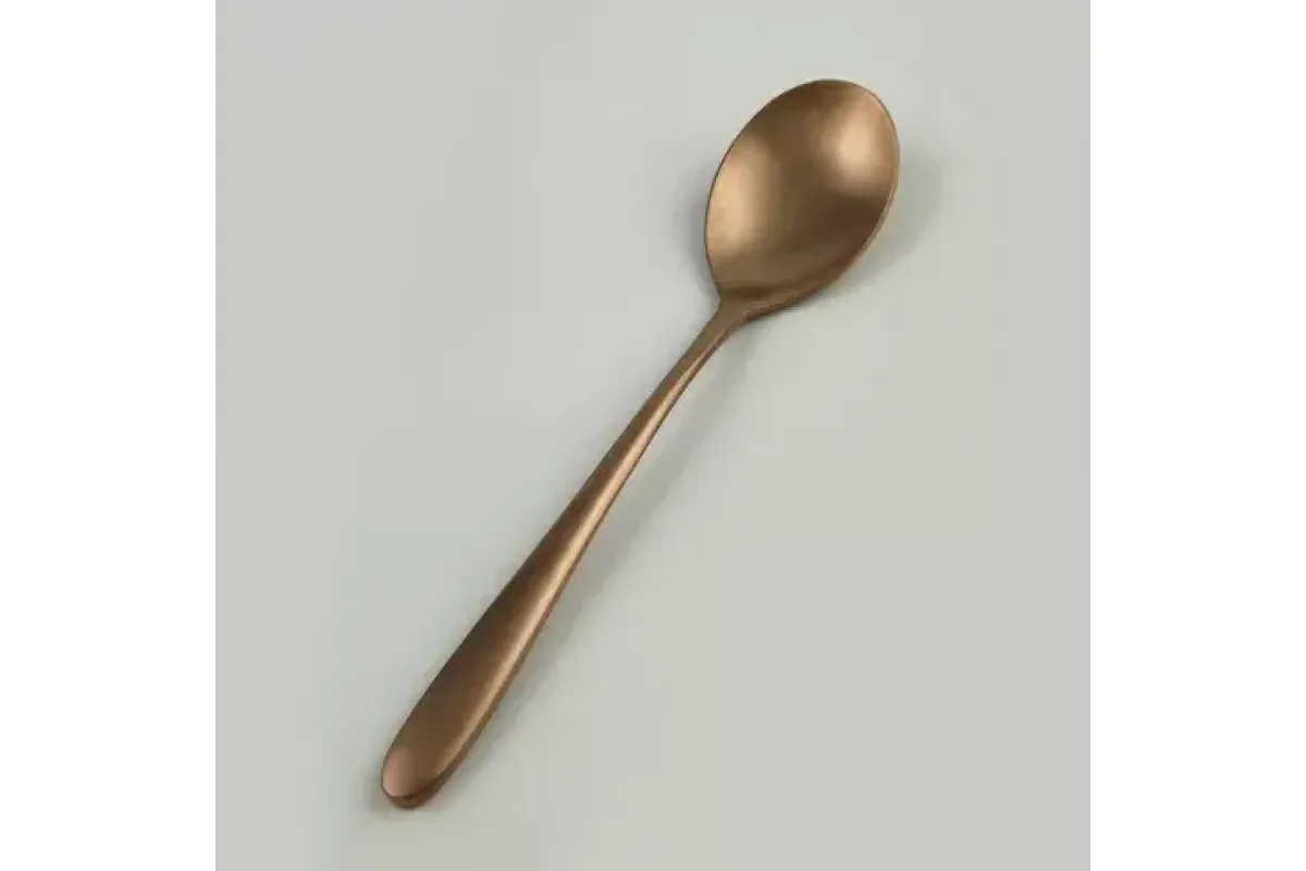 Ложка столовая,  P.L., Alessi-Copper, 21x5,4 см ,  медный цвет