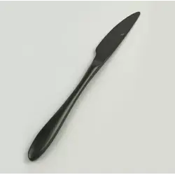 Нож столовый, P.L., Alessi-Black, 23,5x2 см, черный цвет