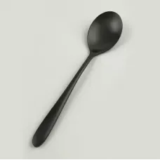 Ложка столовая, P.L., Alessi-Black, 21x4,5 см, черный цвет