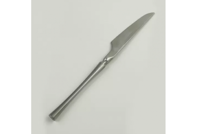 Нож столовый, P.L., 1920-Silver, 23х2 см, серебряный цвет