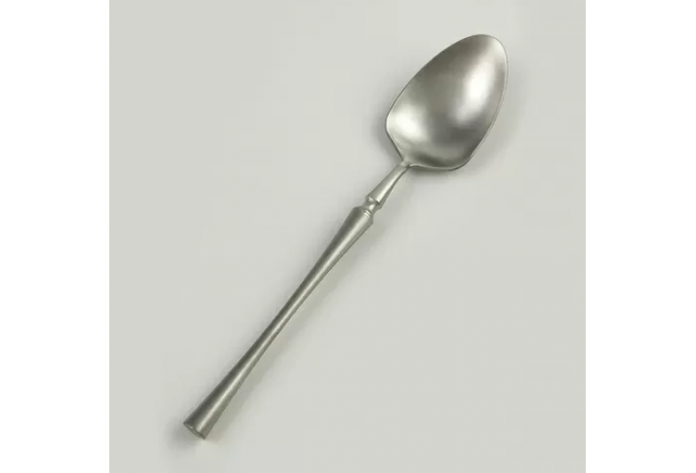 Ложка столовая, P.L., 1920-Silver, 19.5х4 см, серебряный цвет