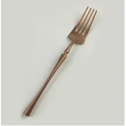 Вилка столовая,P.L, 1920-Copper, 23х3 см , медный цвет