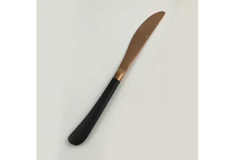 Нож столовый,  P.L., Provence, 23,1x2 см, медный цвет