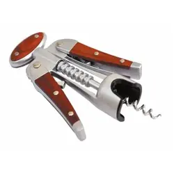 Штопор для вина, P.L. - BarWare, с деревянными вставками