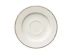 Блюдце Bonna Retro 16 см, белое