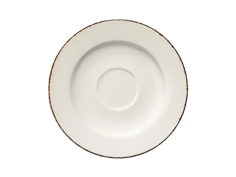 Блюдце Bonna Retro 16 см, белое