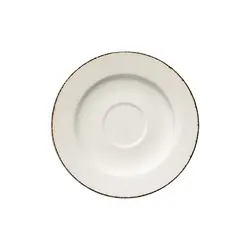 Блюдце Bonna Retro 16 см, белое