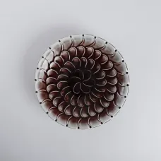 Чаша, Gamma Ceramics, Lotus Red, 28 x 28 x 6 см