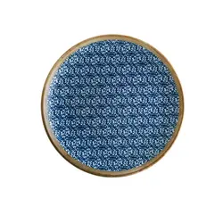 Тарелка плоская Bonna Calif Gourmet 21 см, синяя