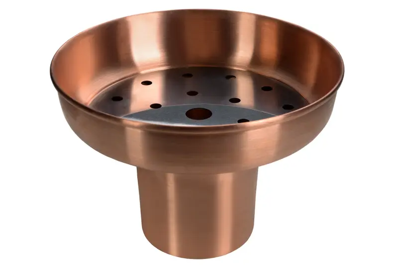 Блюдо для морепродуктов медь, 30*16 см