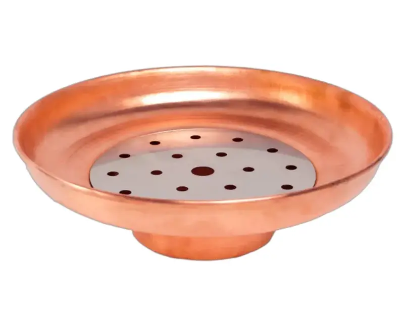 Блюдо для морепродуктов медь, 40*16 см