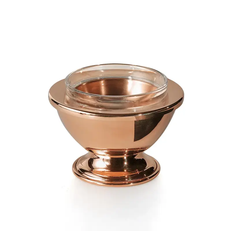 Gibco Икорница 12х7,5 см "Купер плюс", медная, полированная