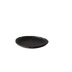 Тарелка мелкая, Style Point, Oyster, 16 см, цвет черный