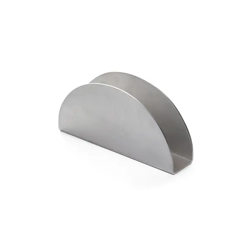 Gibco Салфетница полукруглая "Арго", алюминиевая, 15х8 см