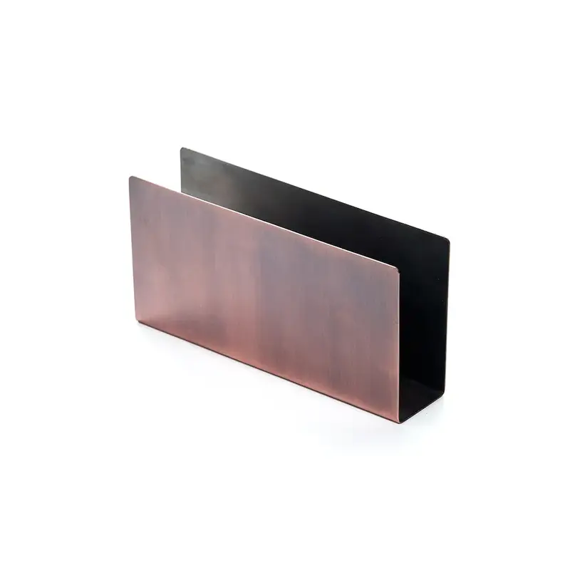 Gibco Салфетница прямоугольная, "Купер оксид", медная с патиной, 15х8 см