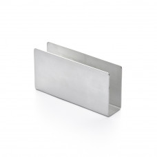 Салфетница алюминиевая прямоугольная, GIBCO, 15х8 см