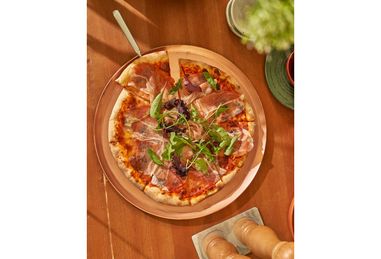 Тарелка медная для пиццы, GIBCO, 31 см
