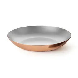 Gibco Тарелка полуглубокая 24 см "Купер плюс", медная, полированная с лужением внутри, 1300 мл