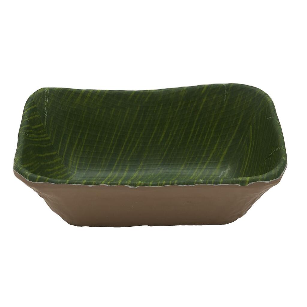 Салатник, P.L. Proff Cuisine, Green Banana Leaf, 17,6 x 16,2 x 6,3 см, 750 мл