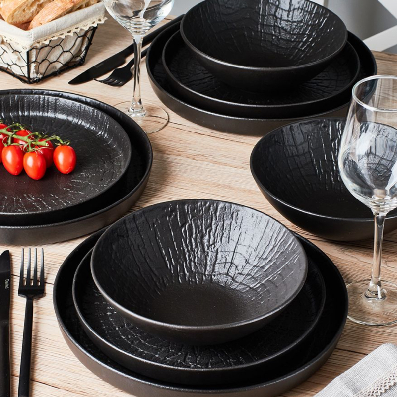Бульонная чашка, P.L. ProffCuisine, Black Raw Wood, 500 мл