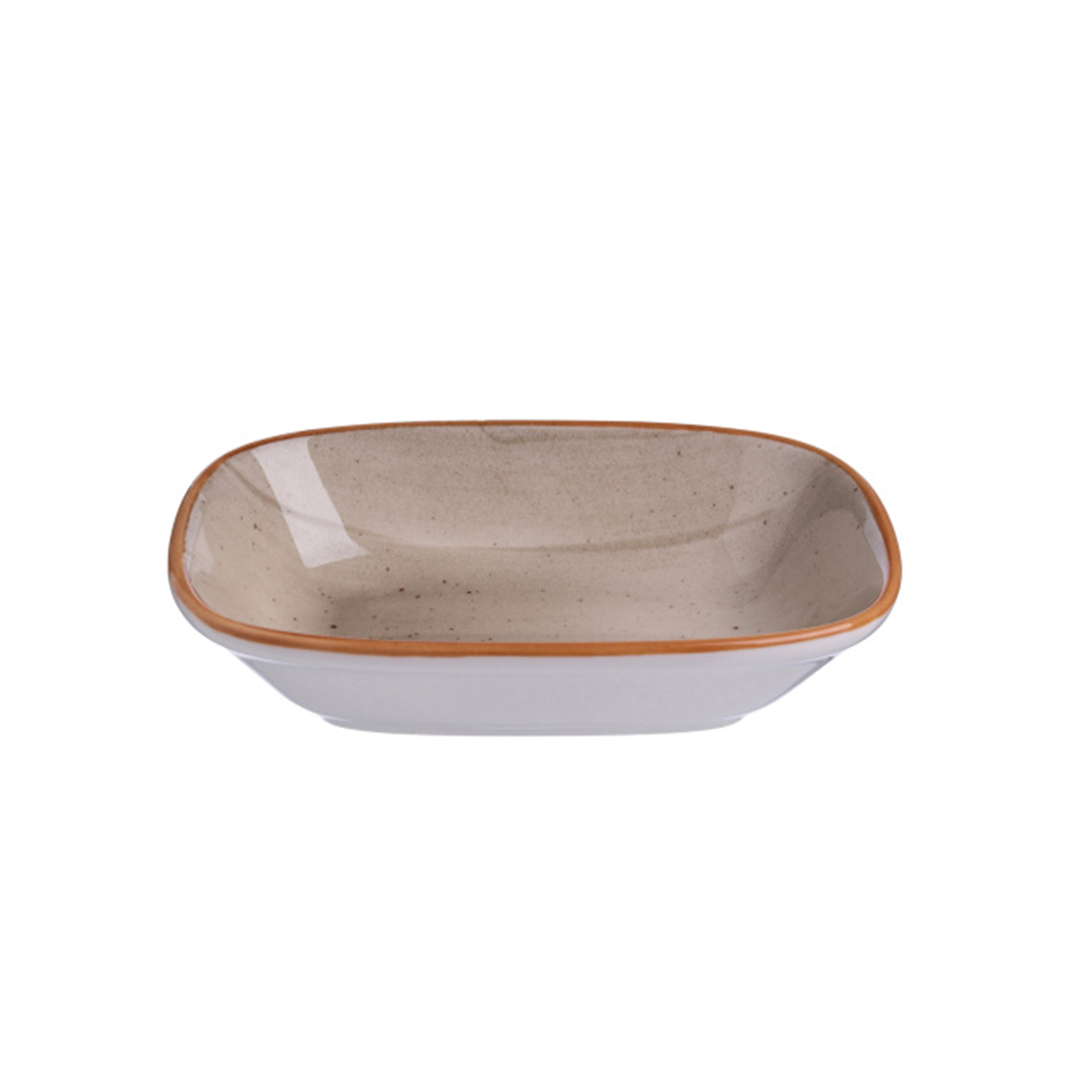 Салатник касалетка, Bonna, Aura Terraine, 160 мл, l 14 см, b 10 см, h 3.5 см