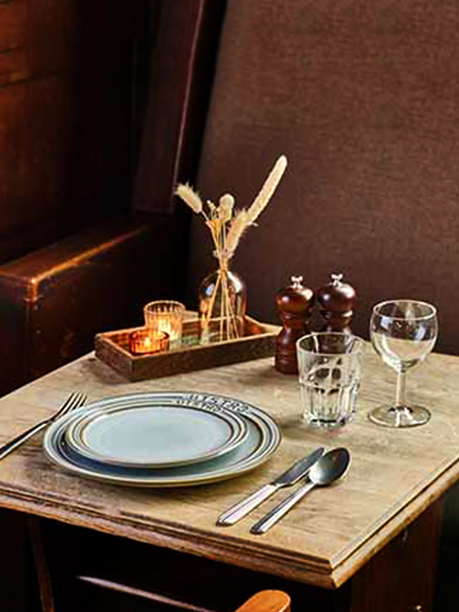 Блюдце, Cosy & Trendy, Bistro Vintage White, 13.5 x 0.8 см