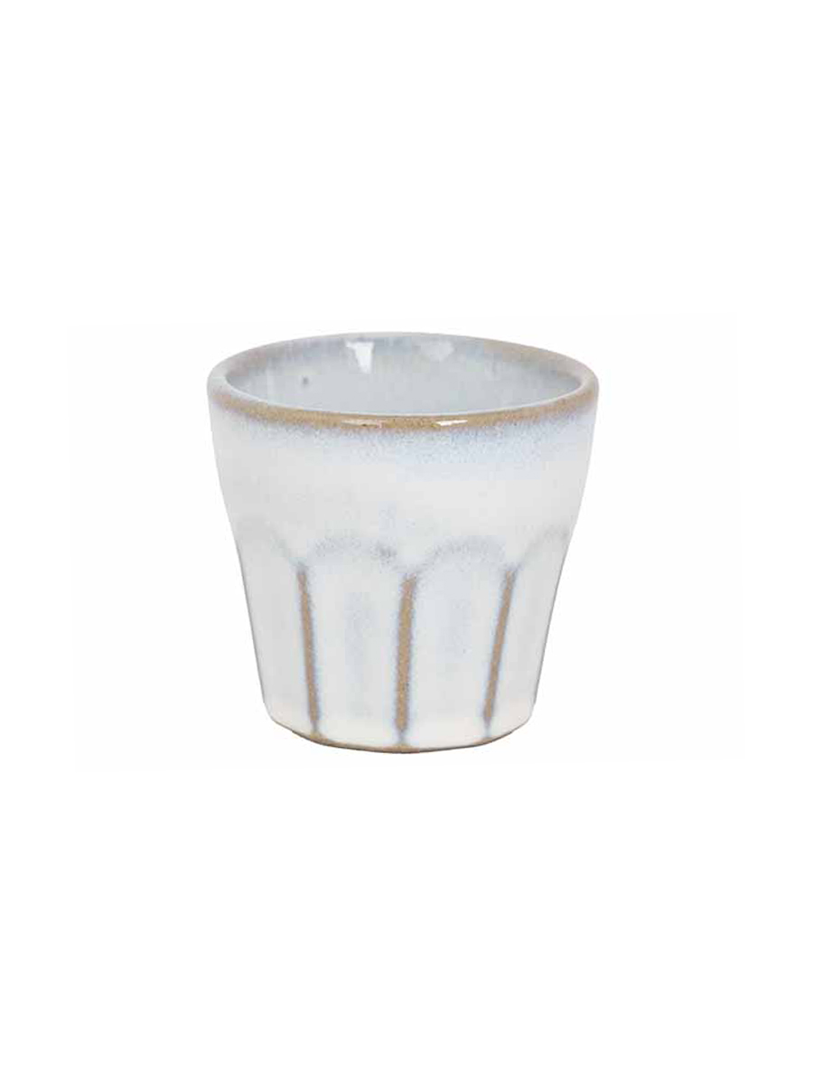 Чашка кофейная без ручки, Cosy & Trendy, Bistro Vintage White, 6.6 x 6.1 см, 90 мл